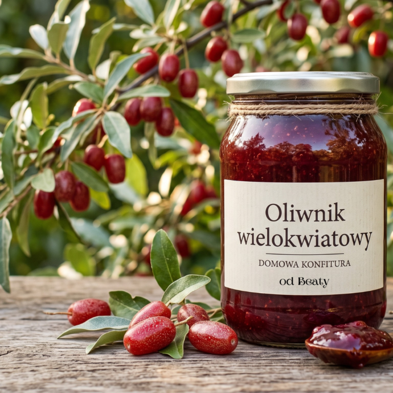 konfitura oliwnik wielokwiatowy